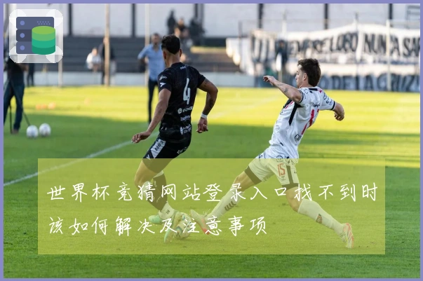 世界杯竞猜网站登录入口找不到时该如何解决及注意事项